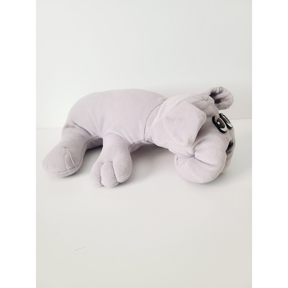 Vintage Pound Puppies Original Stuffed Toy Plush Dog Grey 16" - Picture 2 of 4